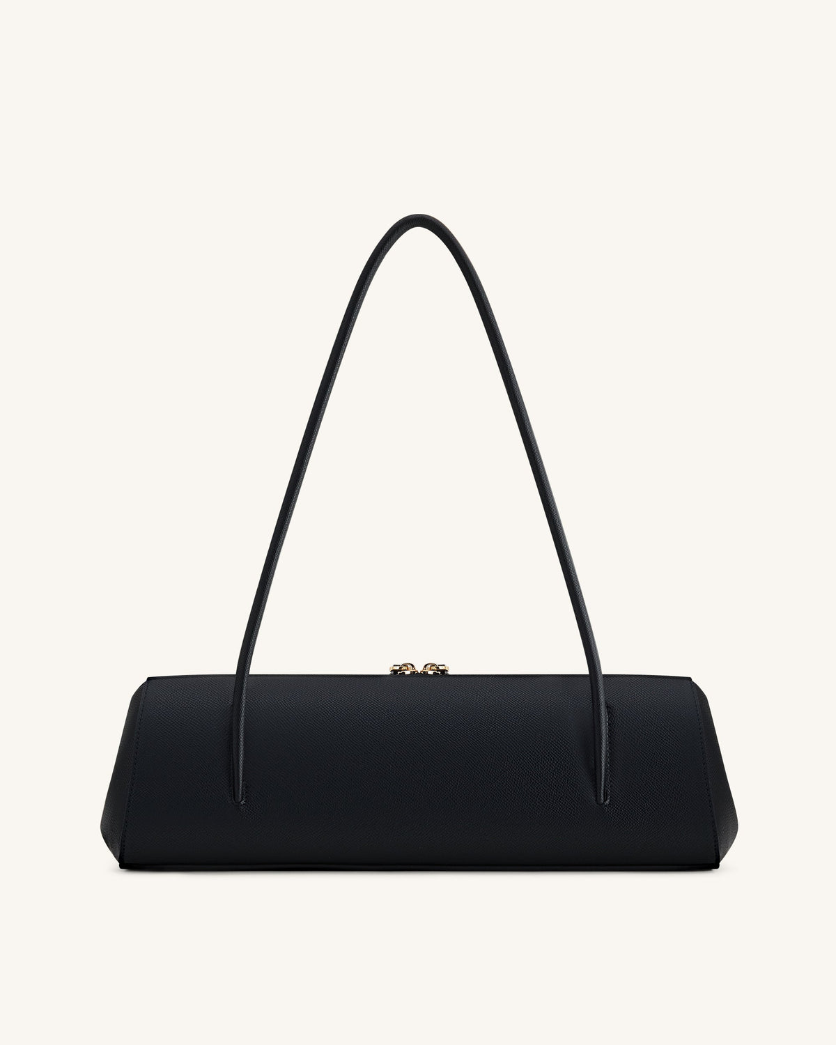 Nova Minimalist Shoulder Bag - Jet Black