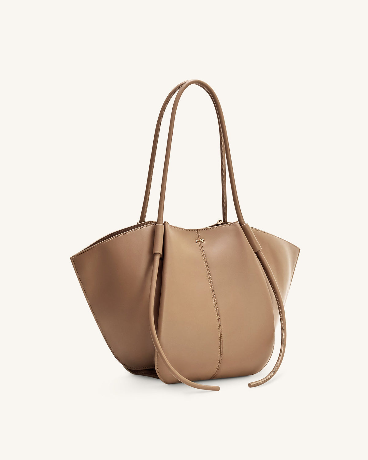 Nala Wide Tote Bag - Clay Brown
