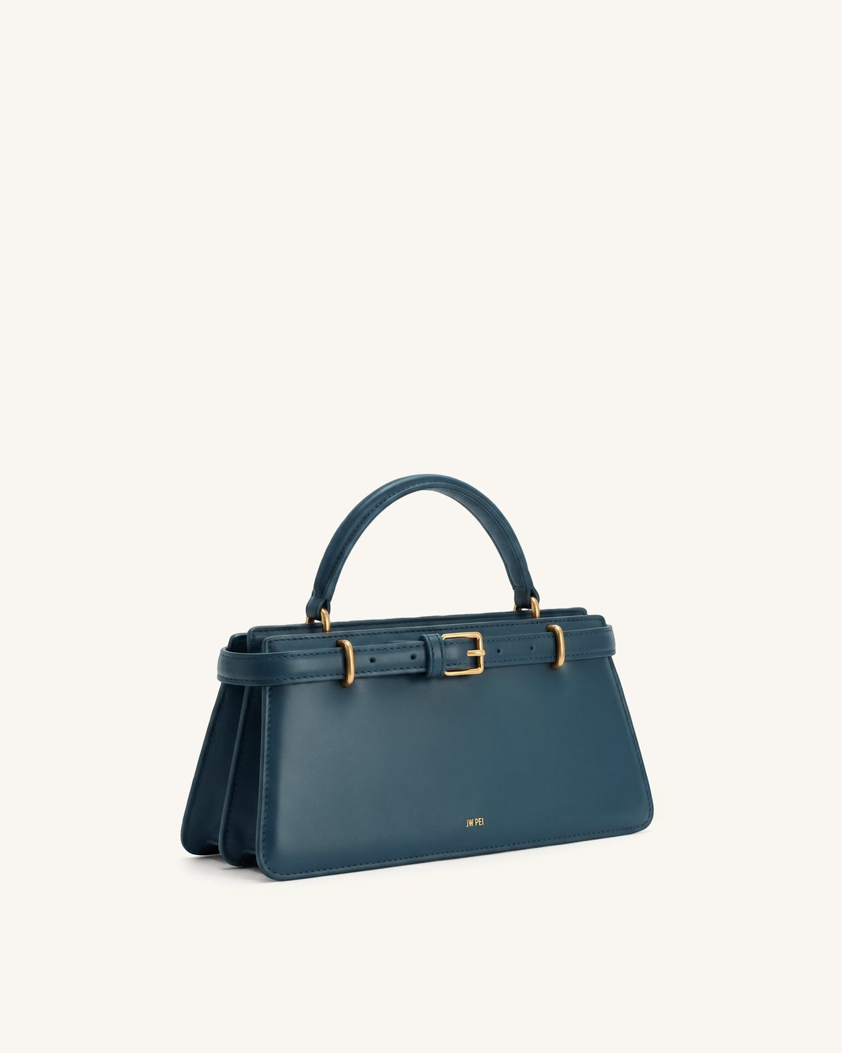 Elena Classic Top Handle Bag - Navy