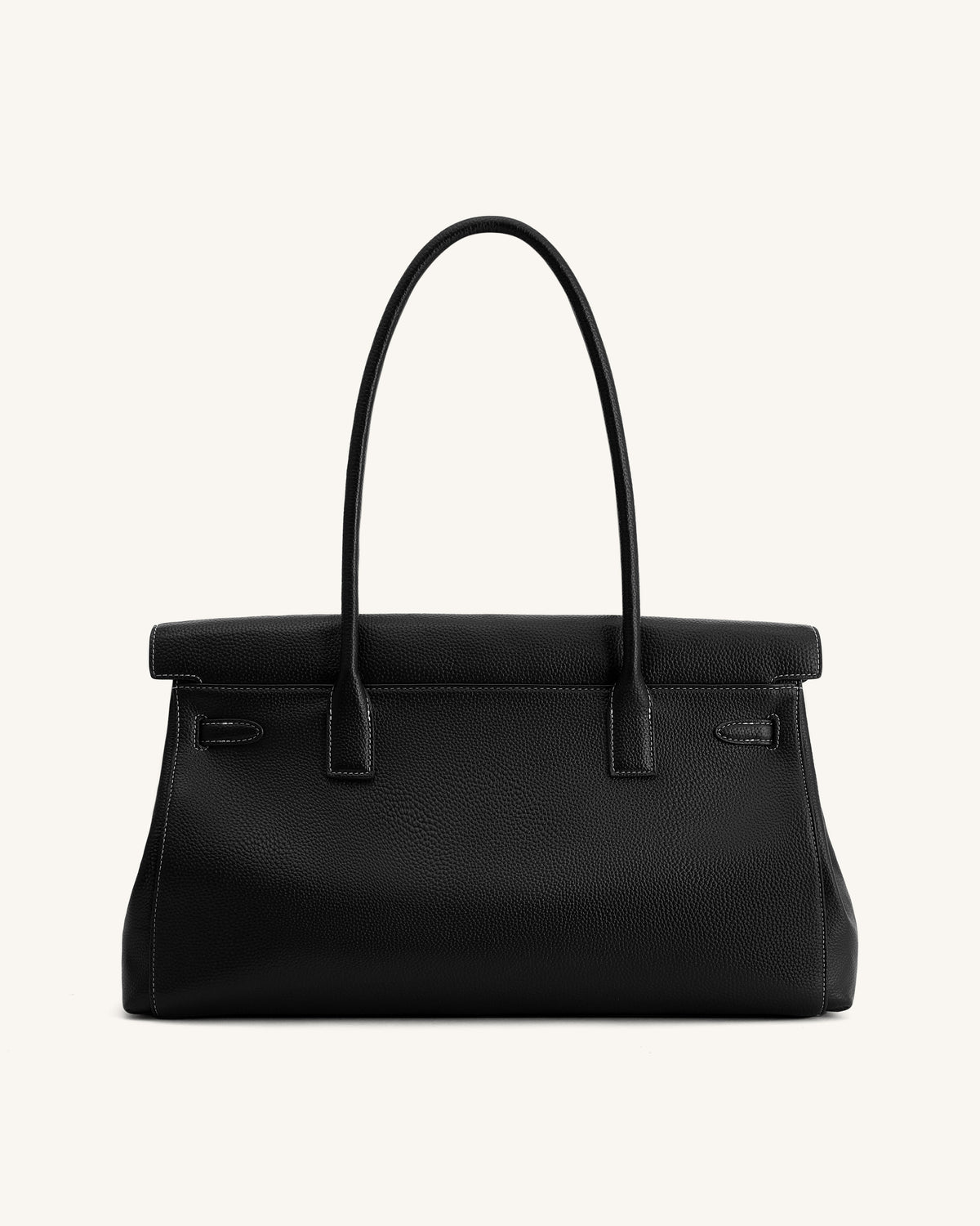 Yara Large Shoulder Bag - Black