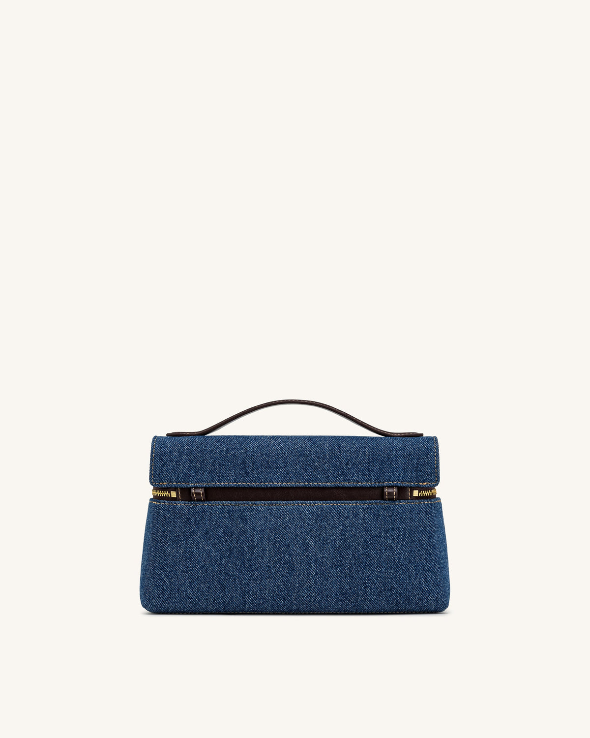 Thea Top Handle Bag - Blue Denim