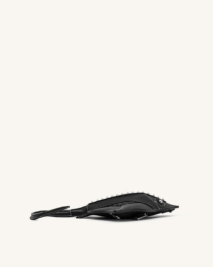 Odelle Manta Ray Crossbody Bag - Black