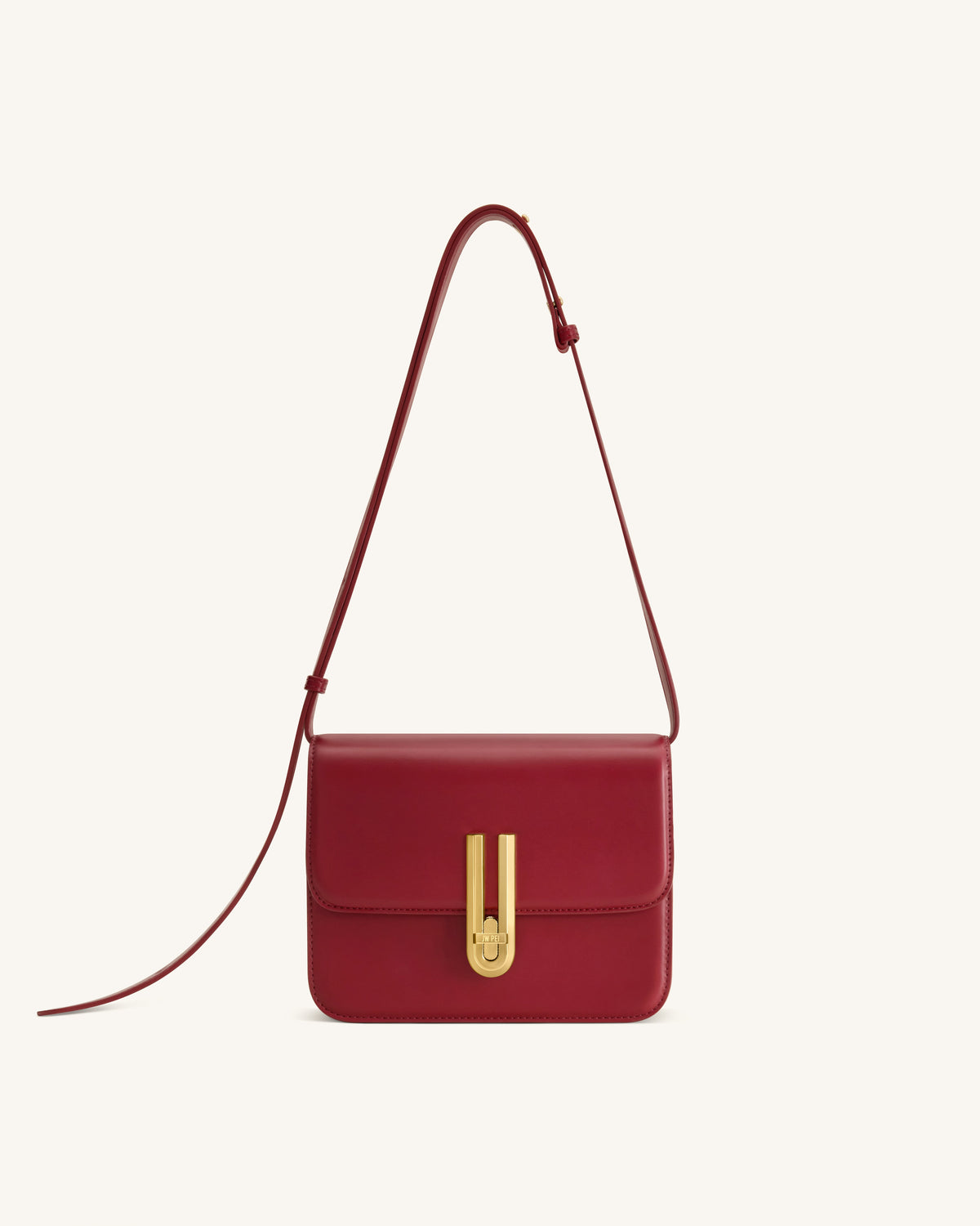 Evania Lock Shoulder Bag - Red