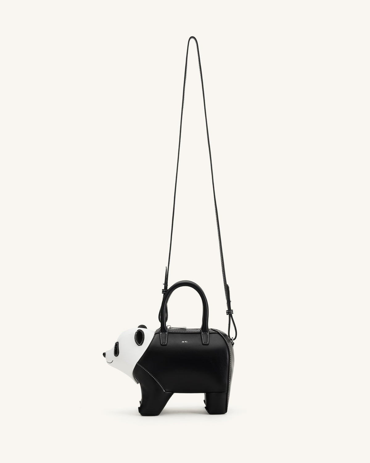 Adeline Panda Handbag - Black
