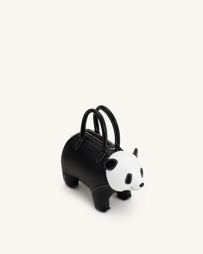 Adeline Panda Handbag - Black