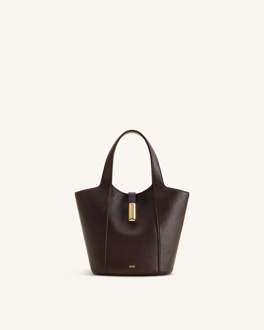 Bella Bucket Bag - Dark Brown