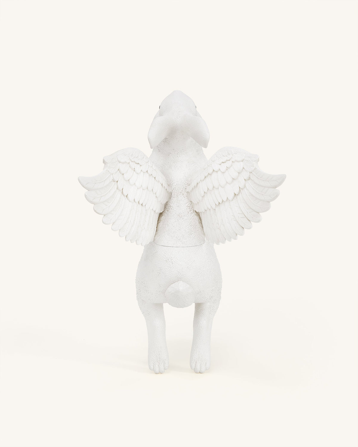 Flying Bunny Shaped Bag - White