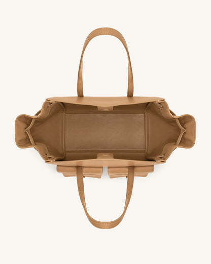 Linda Tote Bag - Latte Color